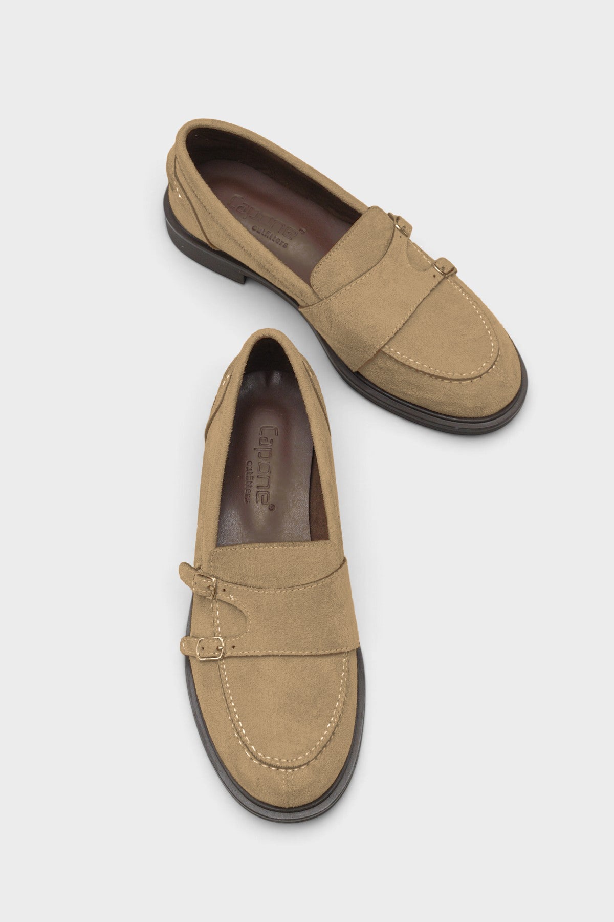 Stephine Çift Tokalı Kadın Loafer Ayakkabı