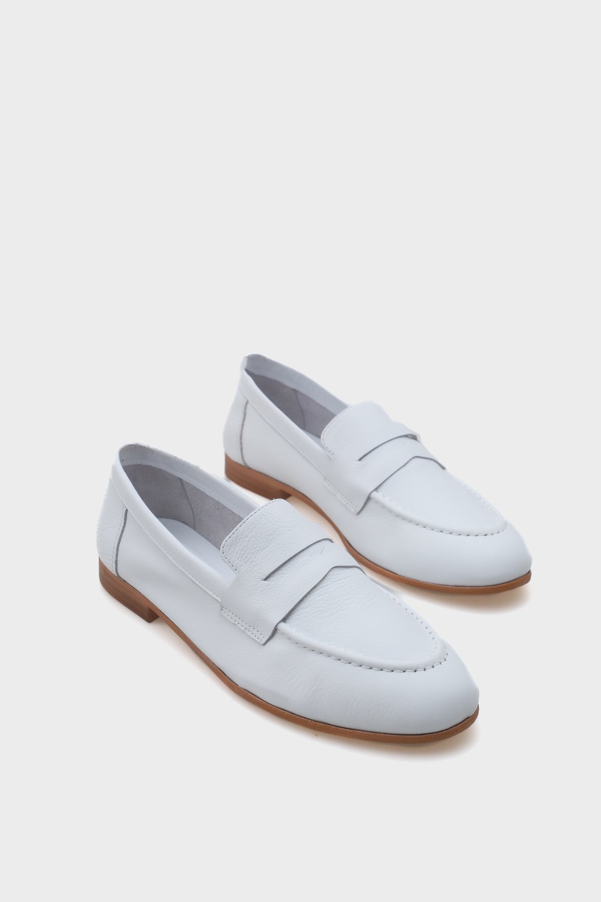 Calla Hakiki Deri Kadın Loafer