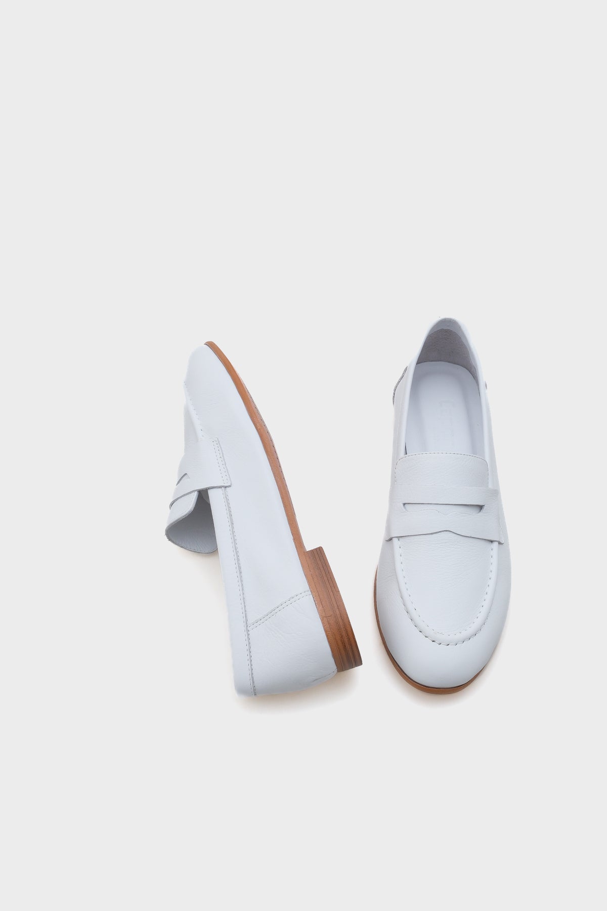 Calla Hakiki Deri Kadın Loafer