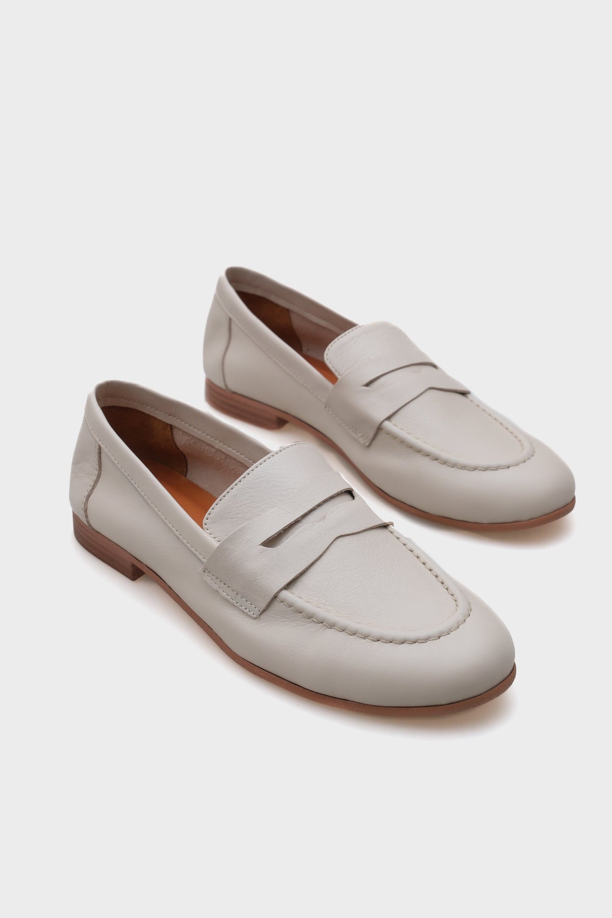 Calla Hakiki Deri Kadın Loafer