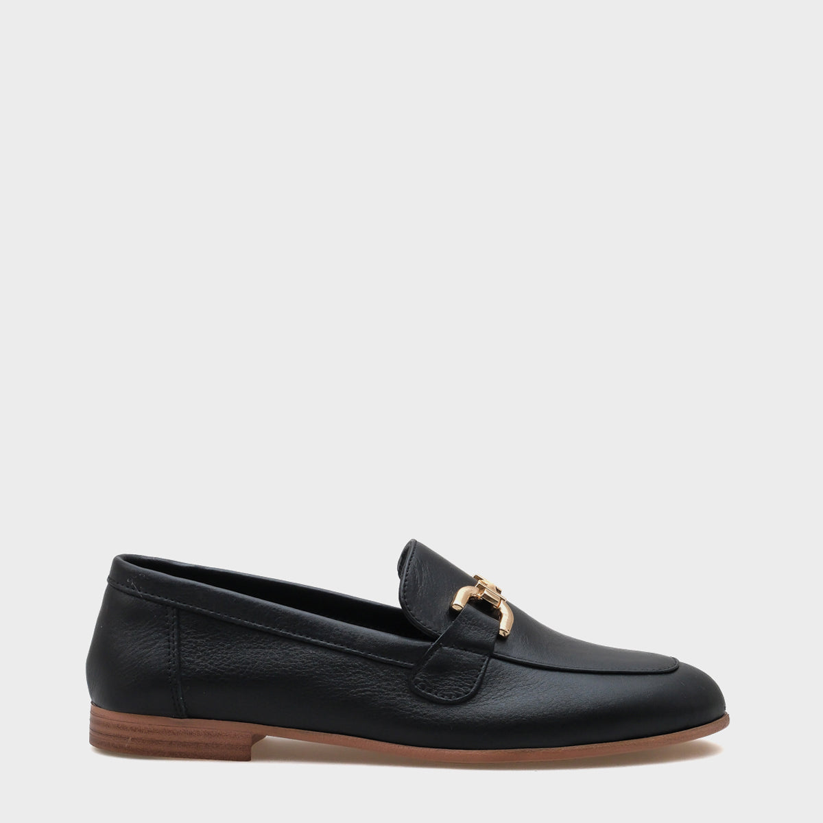 Cally Hakiki Deri Kadın Loafer