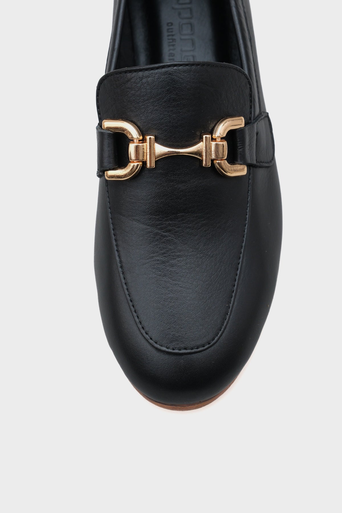 Cally Hakiki Deri Kadın Loafer