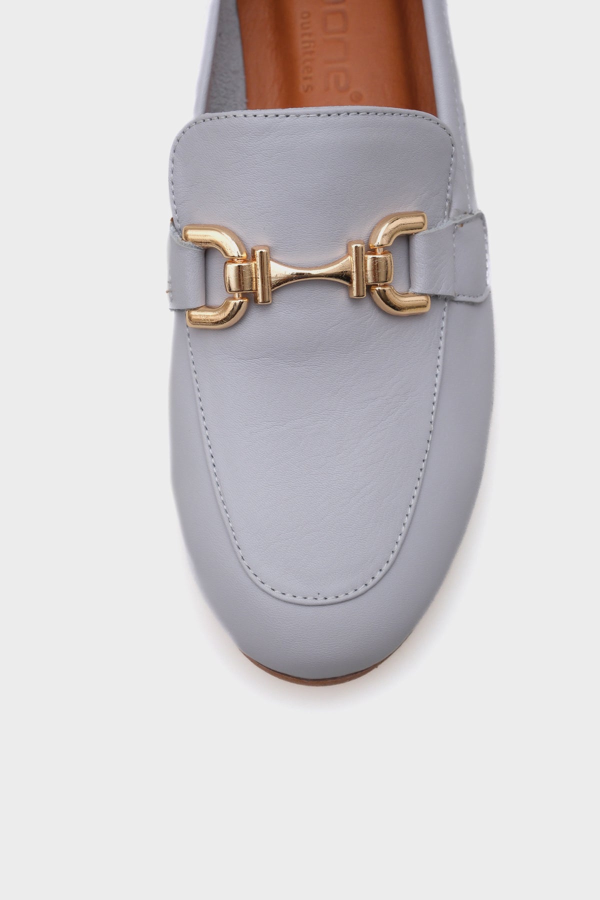 Cally Hakiki Deri Kadın Loafer