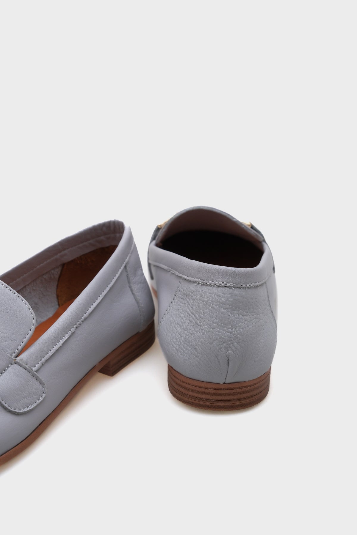 Cally Hakiki Deri Kadın Loafer