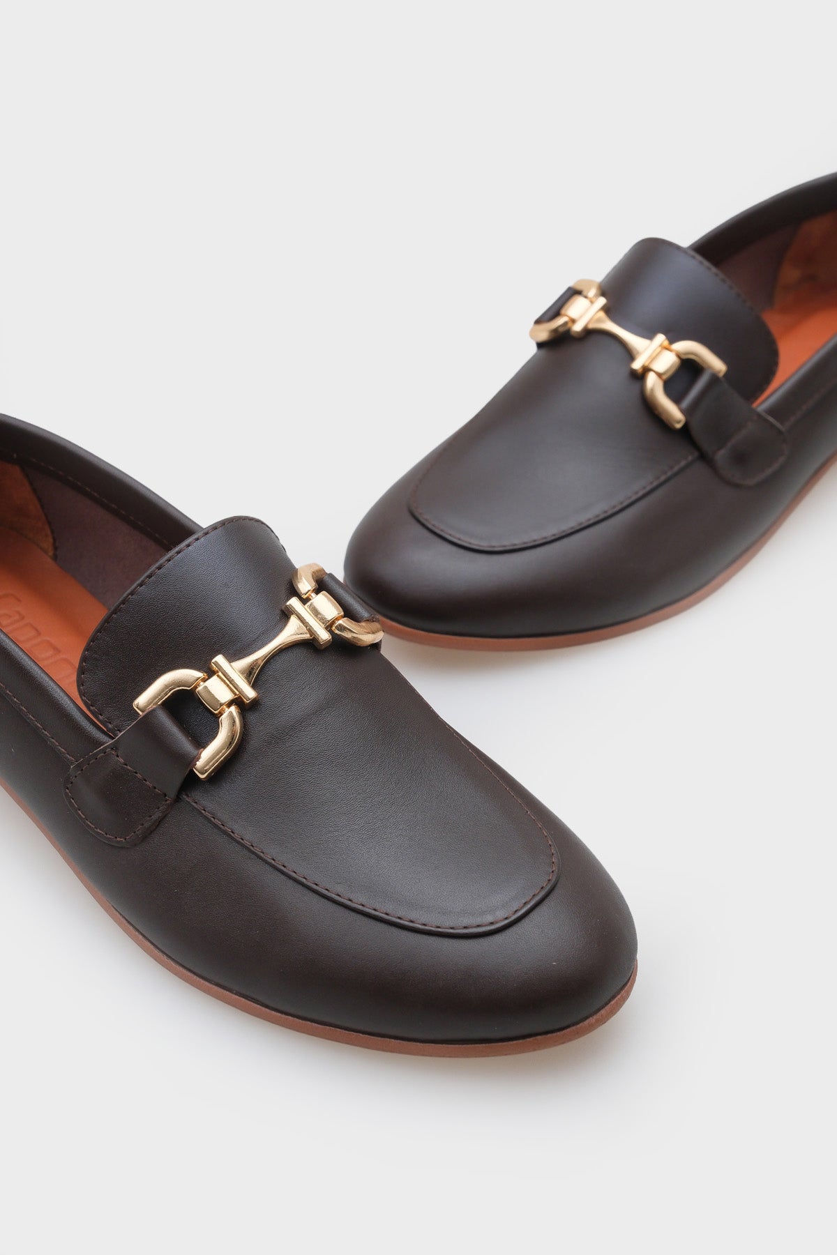 Cally Hakiki Deri Kadın Loafer