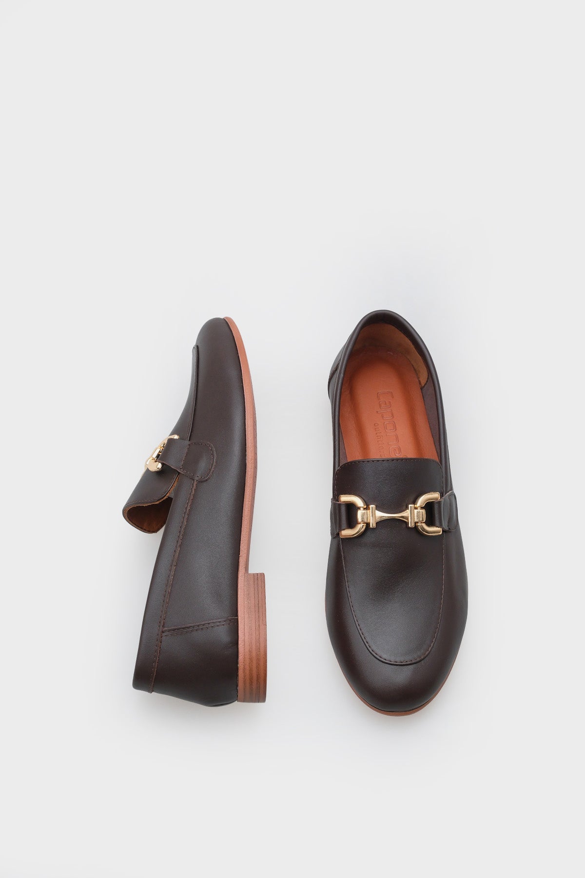 Cally Hakiki Deri Kadın Loafer