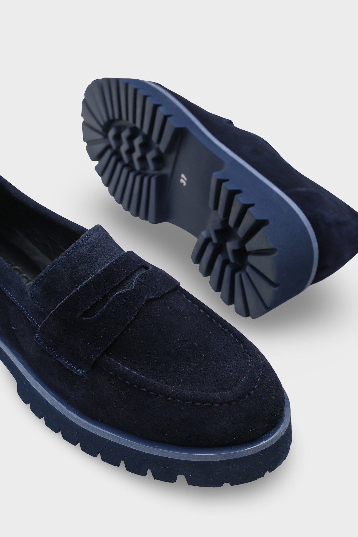 Tisha Mantar Tabanlı Hakiki Deri Kadın Loafer