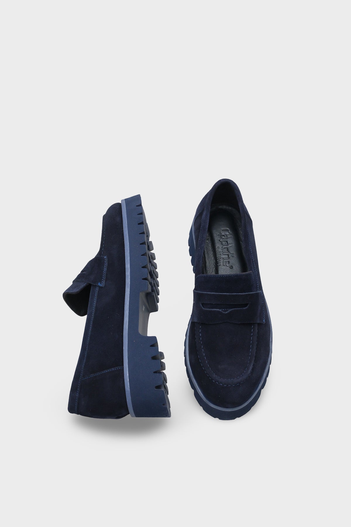 Tisha Mantar Tabanlı Deri Kadın Loafer