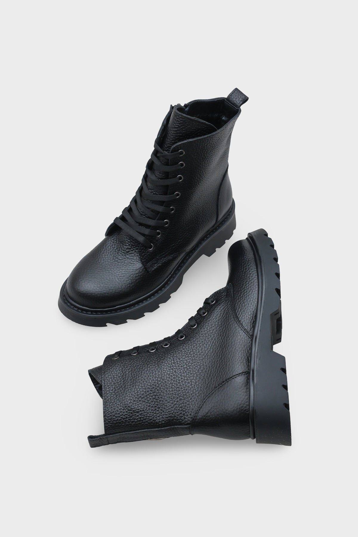 Calli  Bağcıklı Hakiki Deri Kadın Bot