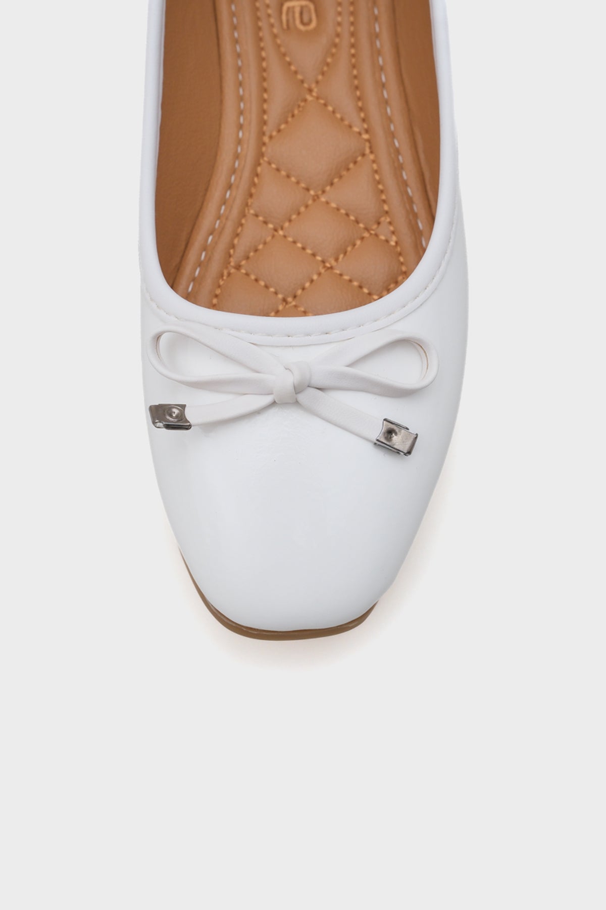 Hana Trend Kırışık Desen Kadın Babet