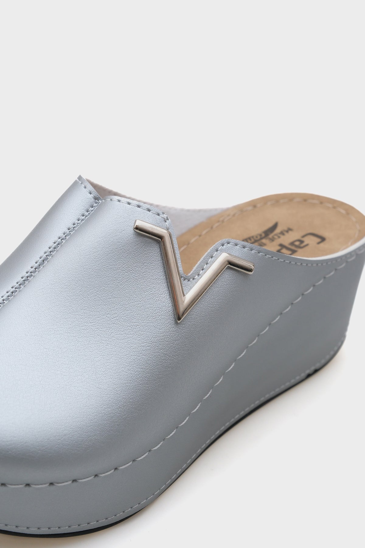 Kailey 6145 Kadın Dolgu Topuklu V Toka Terlik