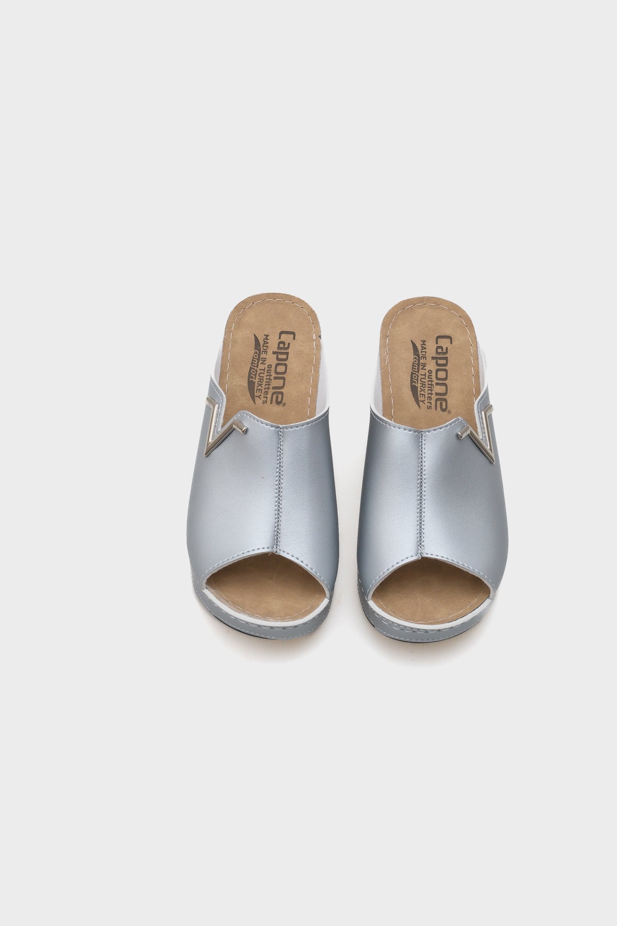 Kailey 6145 Kadın Dolgu Topuklu V Toka Terlik