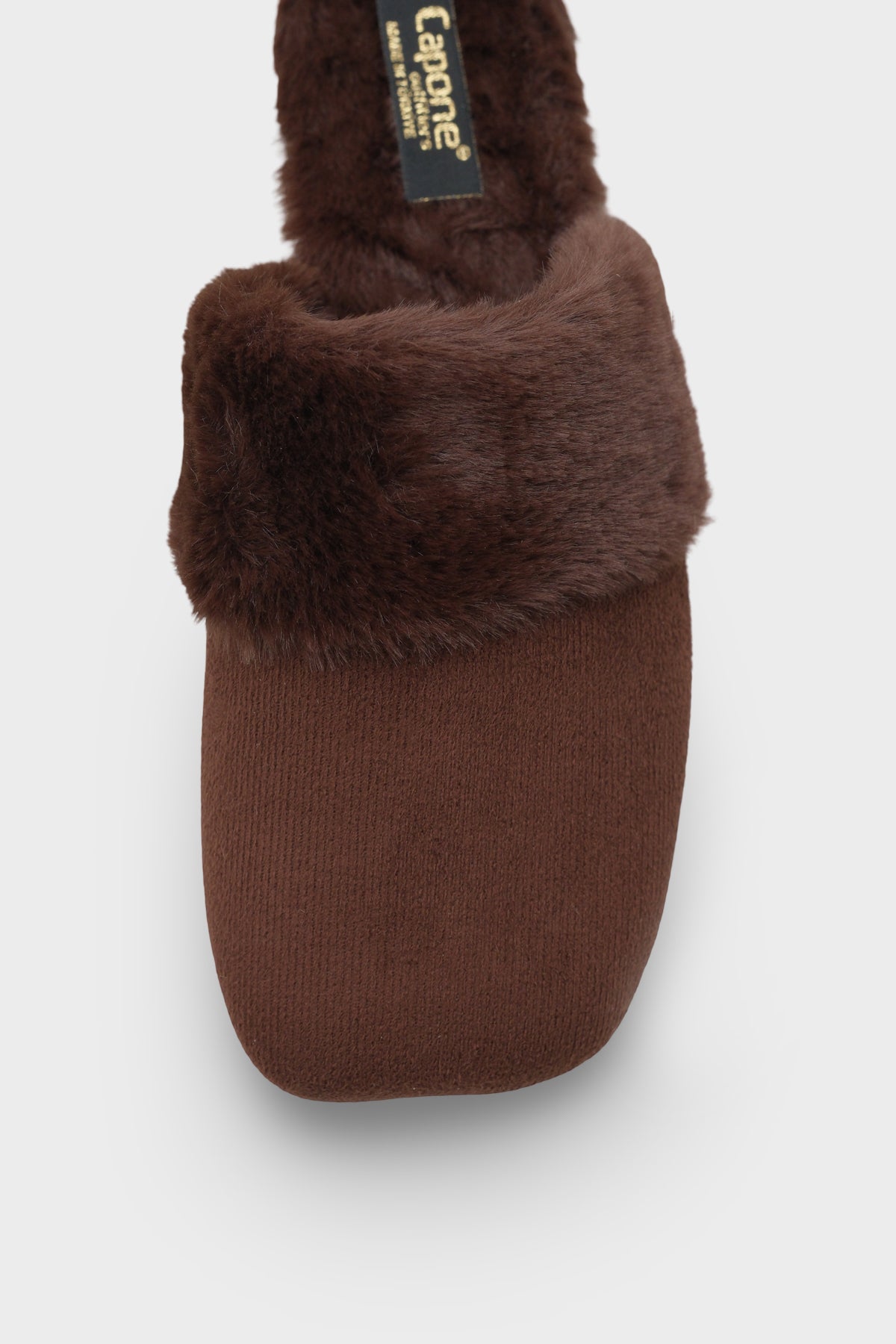 Elyse Kadın Kapalı Gondol Tüylü Terlik