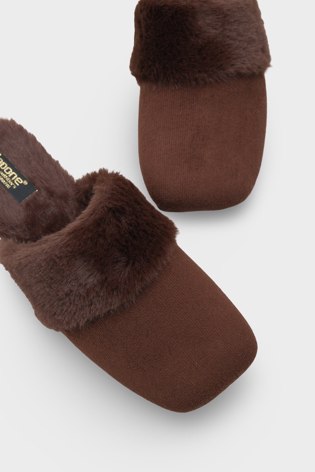 Elyse Kadın Kapalı Gondol Tüylü Terlik