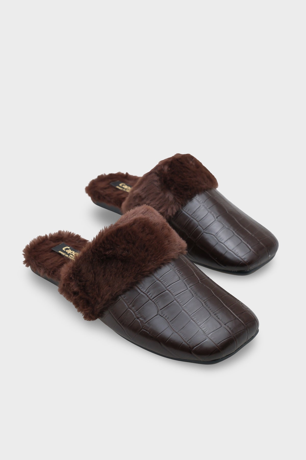 Elyse Kadın Kapalı Gondol Tüylü Terlik