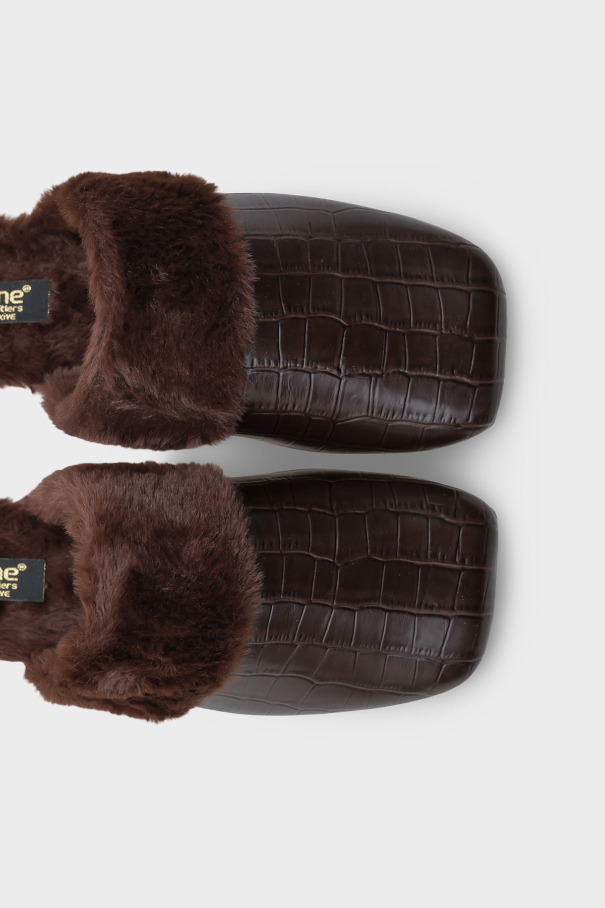 Elyse Kadın Kapalı Gondol Tüylü Terlik