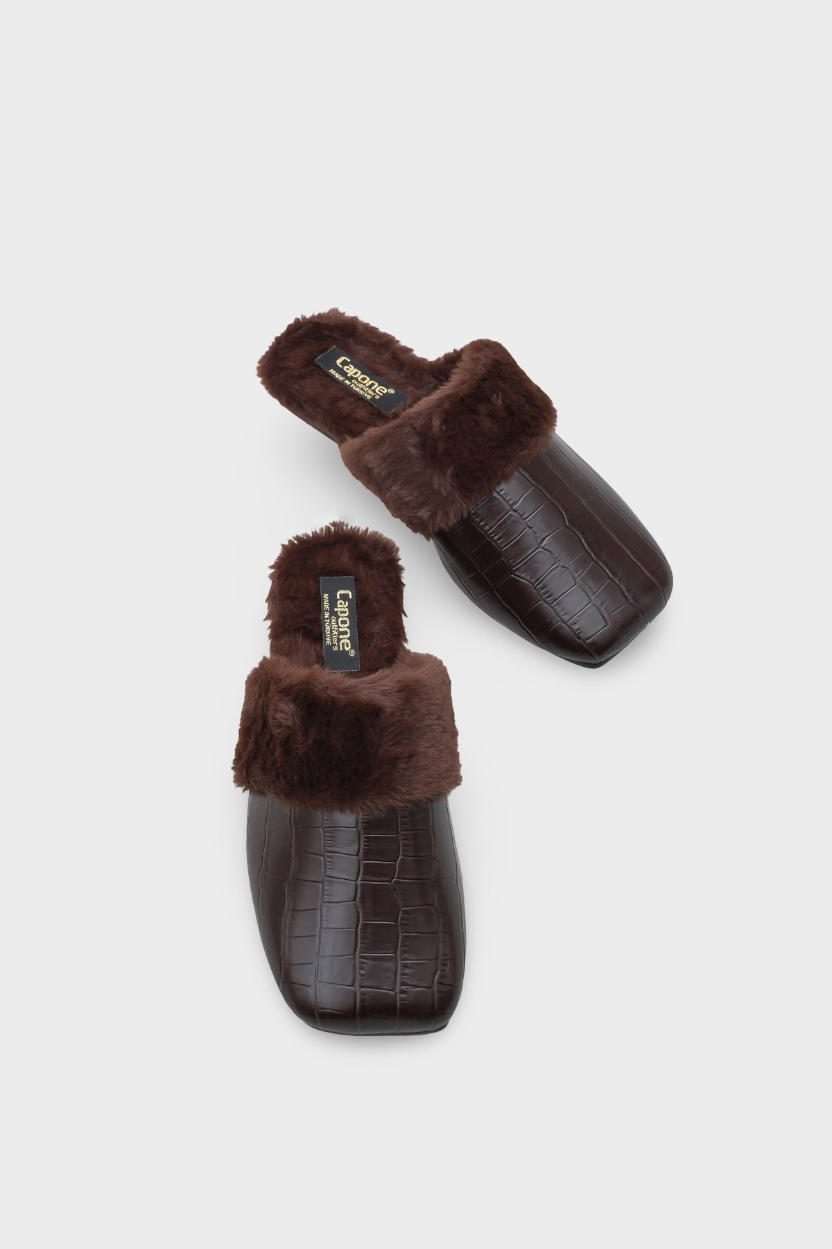 Elyse Kadın Kapalı Gondol Tüylü Terlik