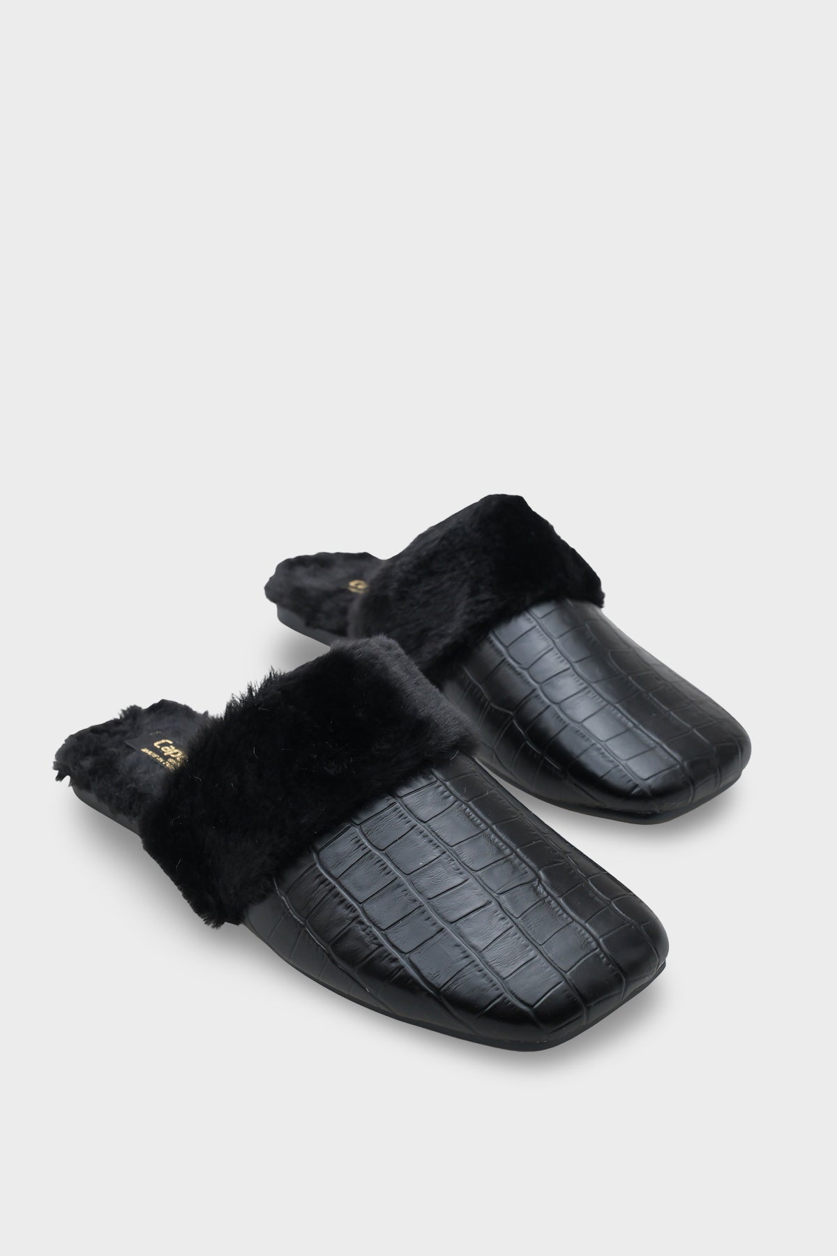 Elyse Kadın Kapalı Gondol Tüylü Terlik