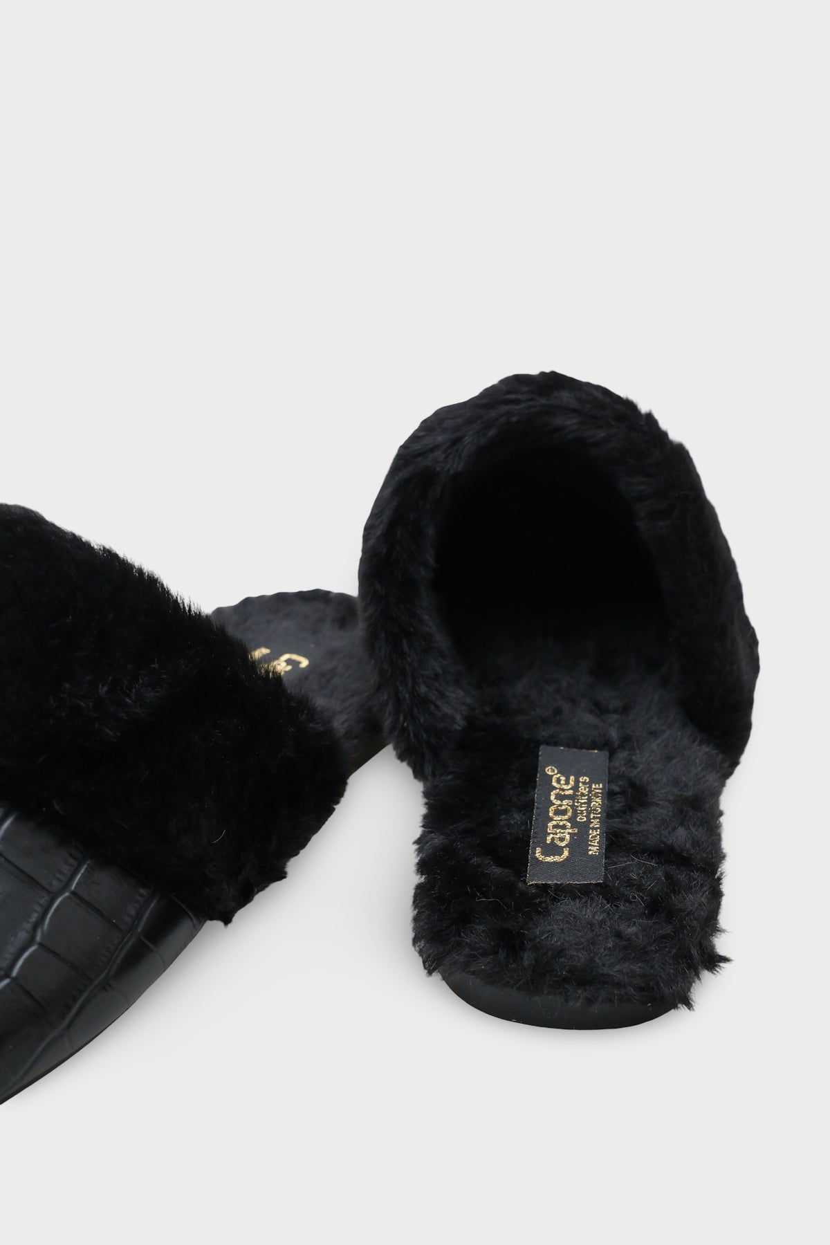 Elyse Kadın Kapalı Gondol Tüylü Terlik