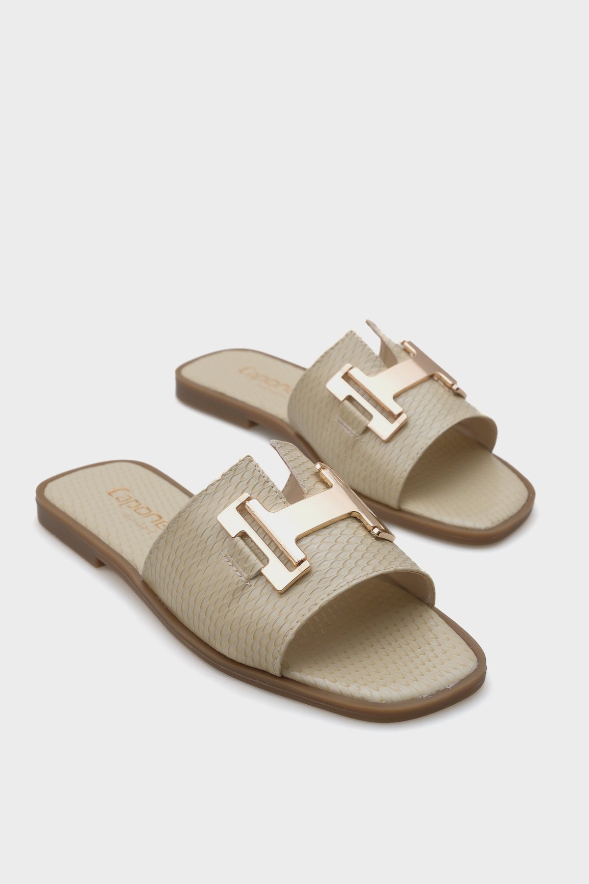 Koren Kadın H Gold Tokalı Terlik