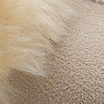 Florri Tüylü Burnu Kapalı Kadın Terlik