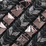 Kyla Düz Topuklu Küt Burunlu Metal Aksesuarlı Çapraz Bantlı Hasır Kadın Terlik