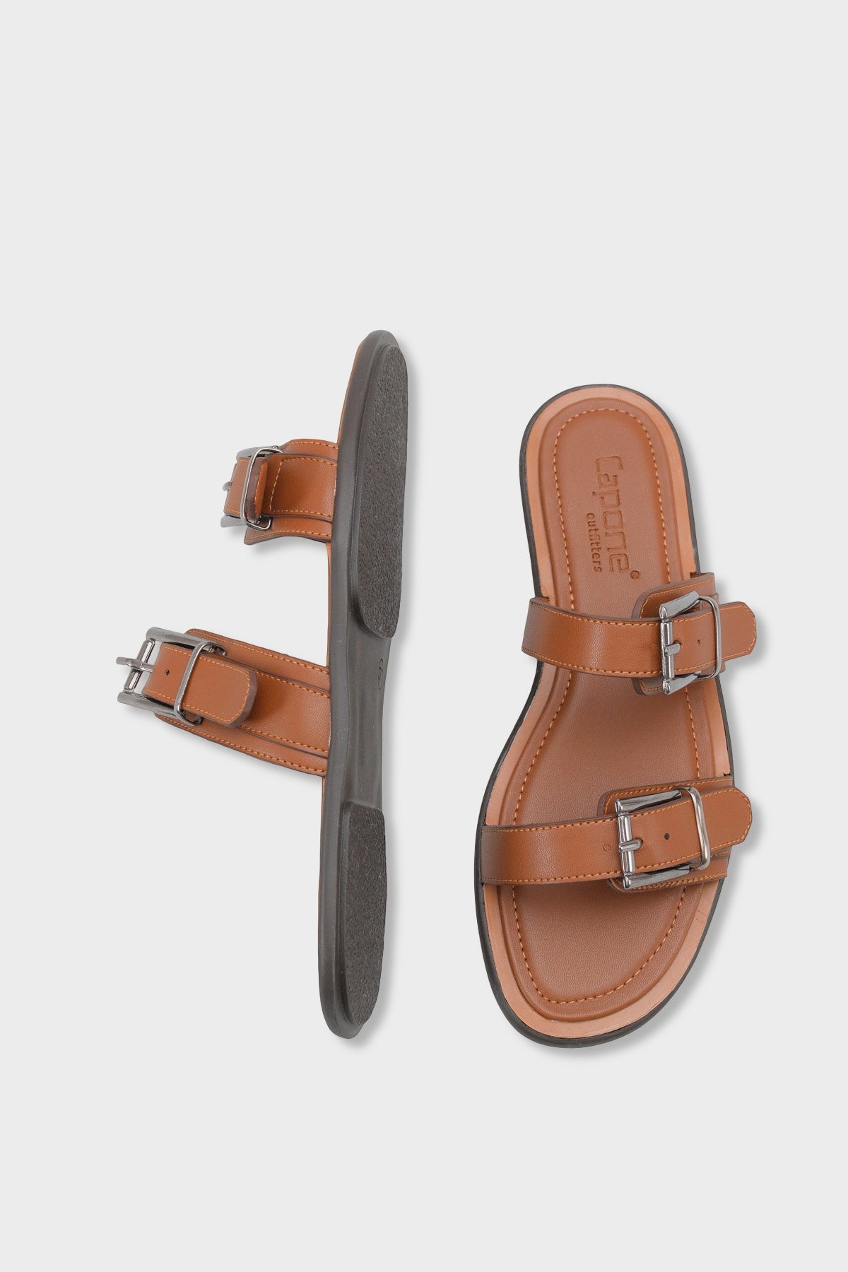 Madalyn Çift Tokalı Düz Topuklu Kadın Terlik Kadın Terlik