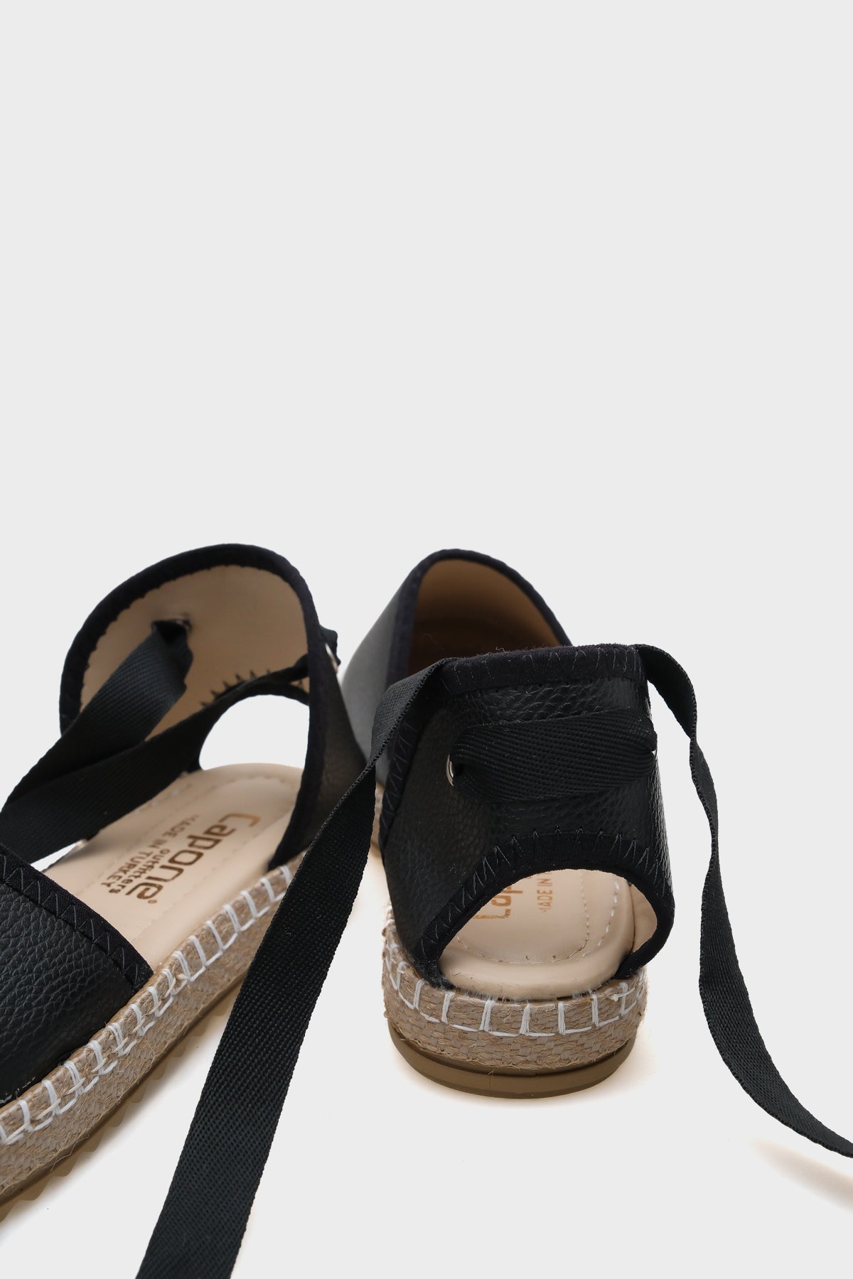 Brianna Kalın Tabanlı Bilekten Bağlamalı Kadın Espadril