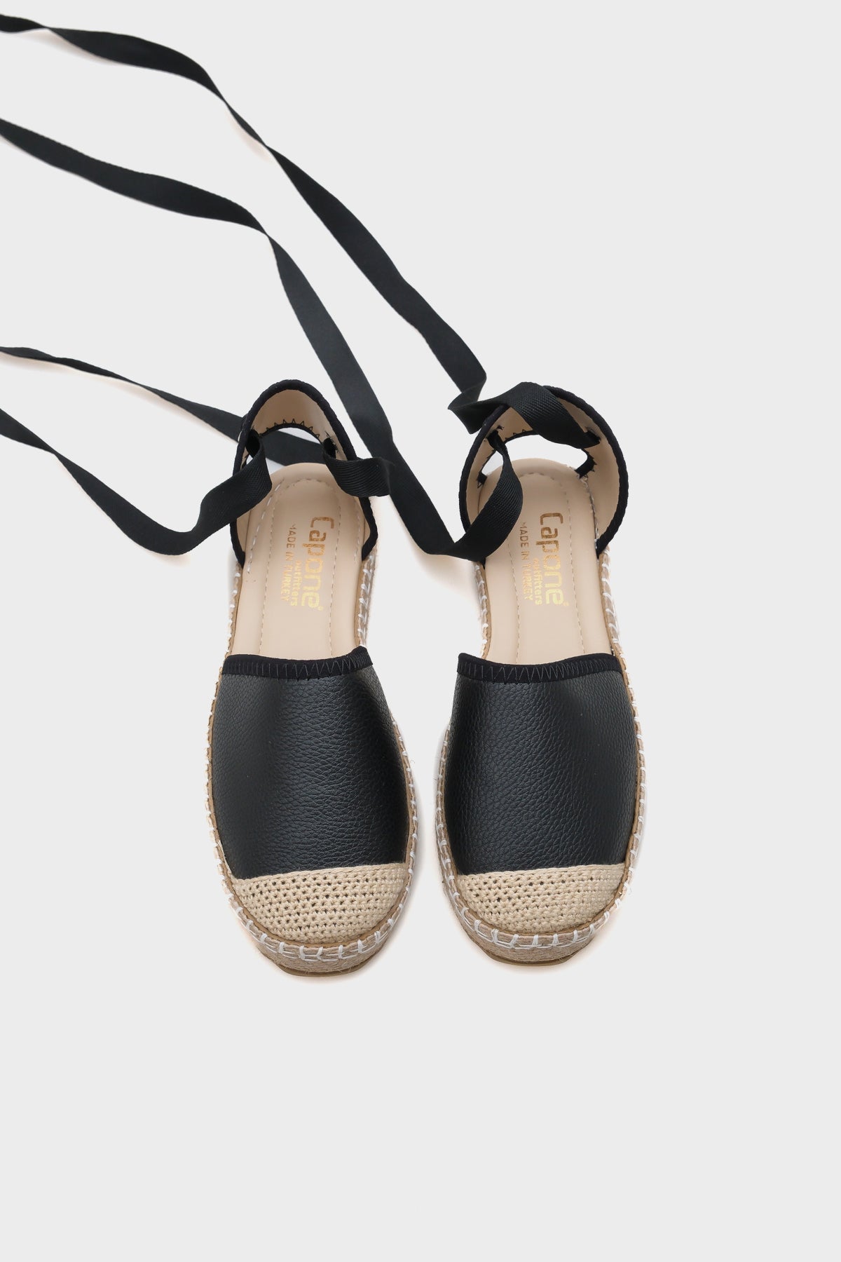 Brianna Kalın Tabanlı Bilekten Bağlamalı Kadın Espadril