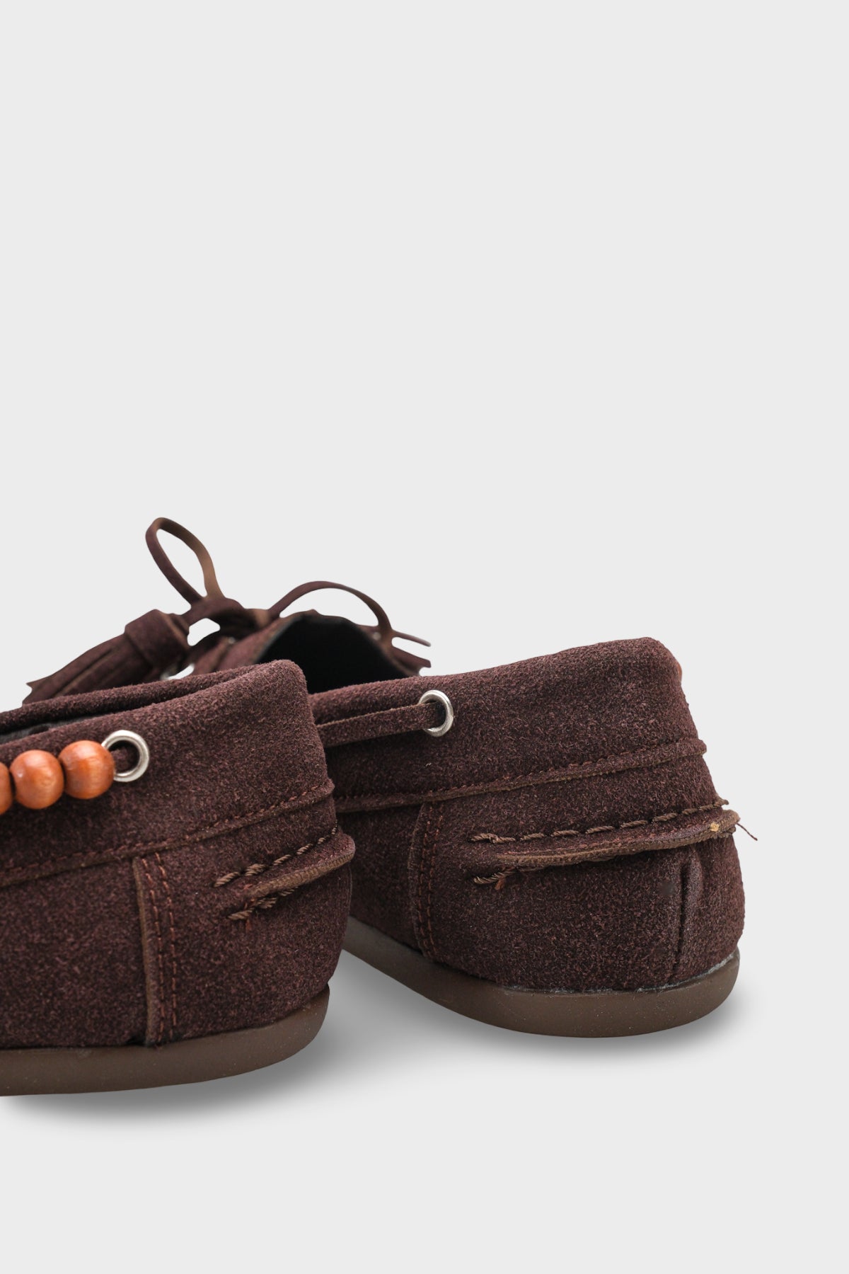 Erinna Püsküllü Ahşap Aksesuarlı Yumuşak Kadın Loafer Ayakkabı