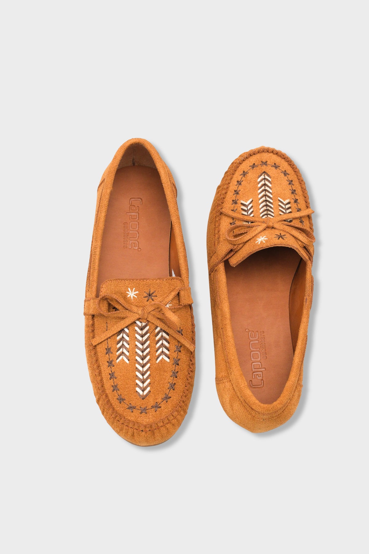 Lisabeth Kızılderili Nakışlı Yumuşak Kadın Loafer Ayakkabı