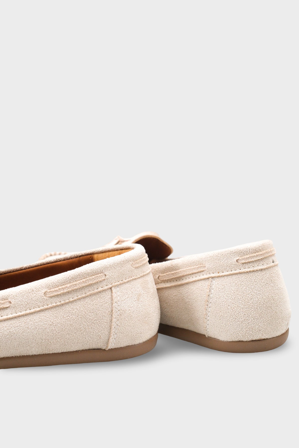 Viki Kızılderili Nakışlı Yumuşak Kadın Loafer Ayakkabı