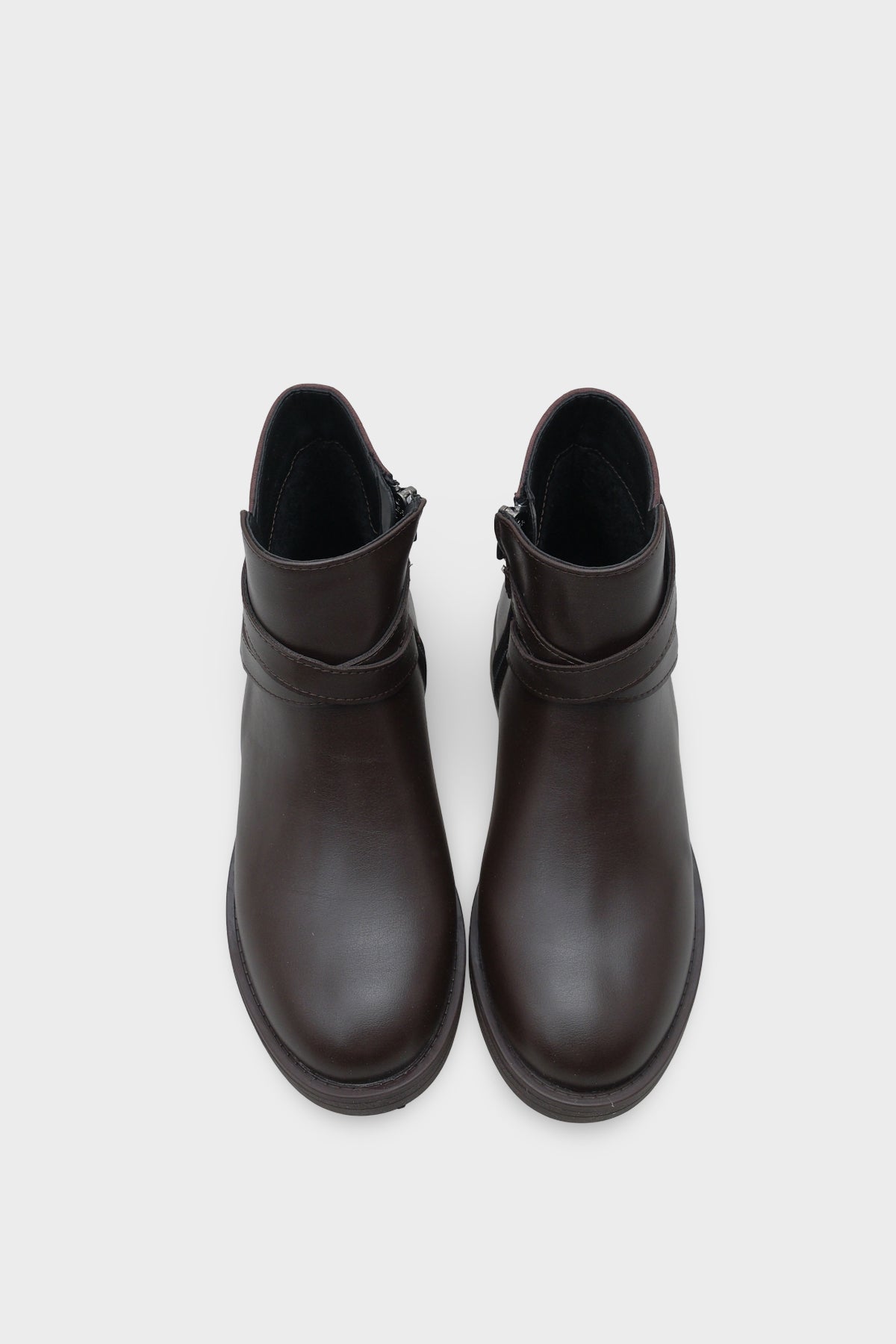 Tory Yandan Fermuarlı Kadın Bot