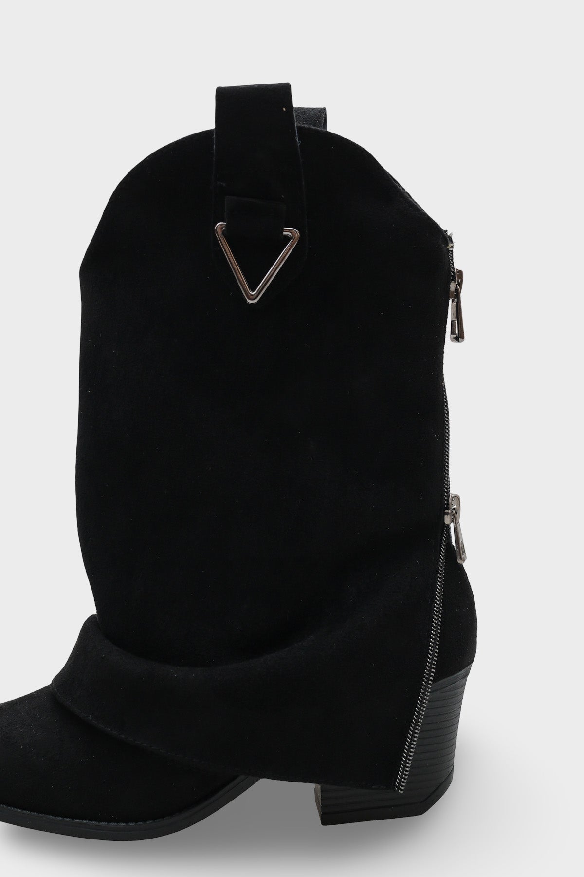 Rhianna  Büzgülü Kovboy Çizme