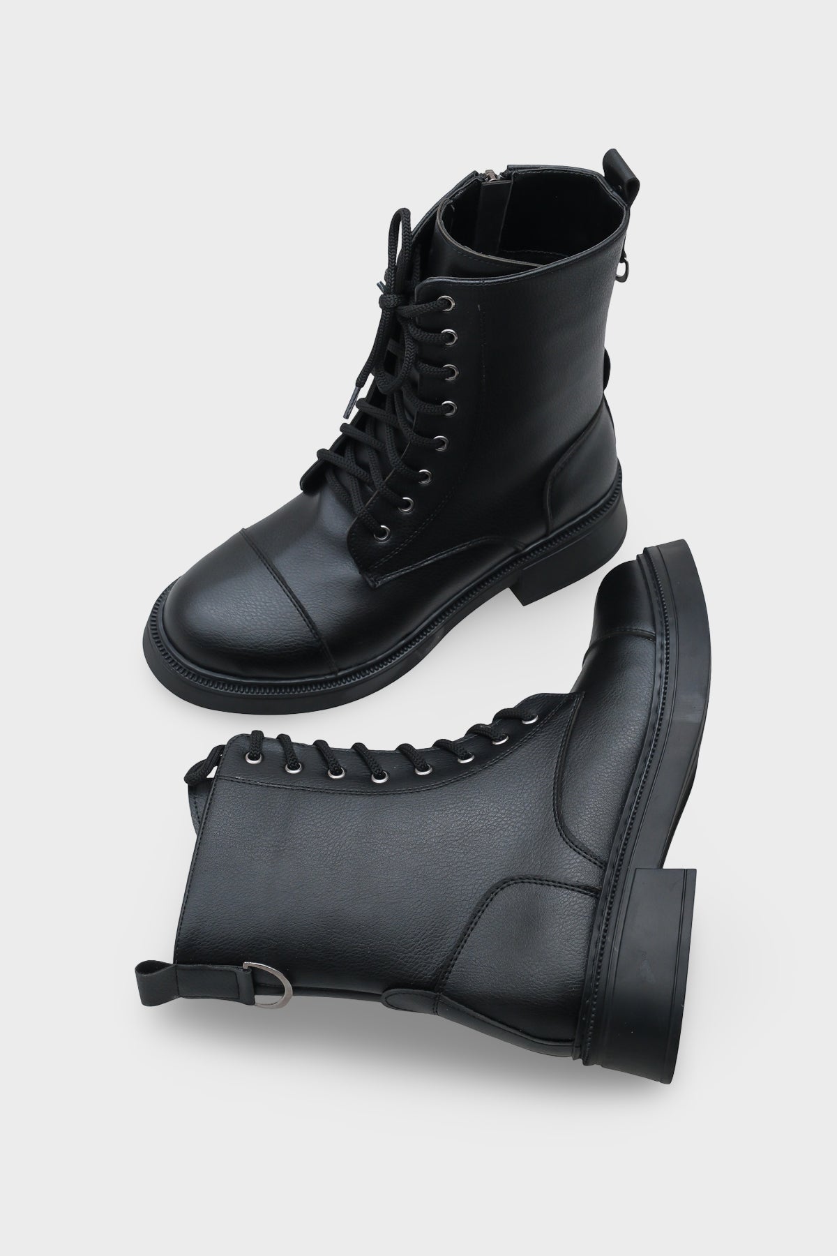 Estell Yandan Fermuarlı Bağcıklı Kadın Bot