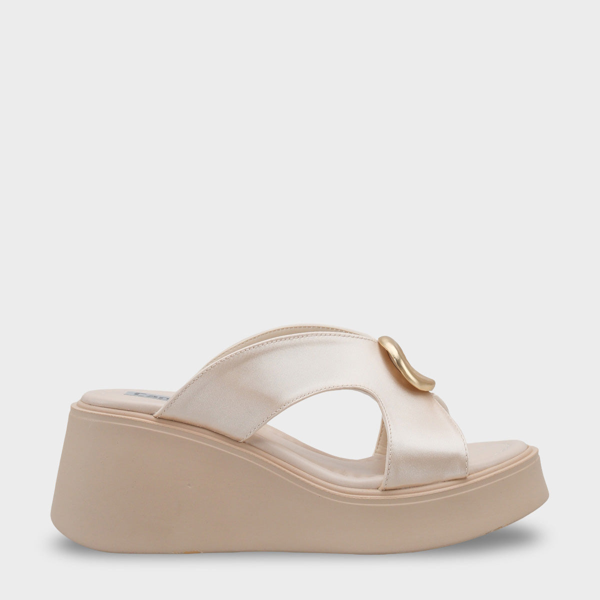 Zarla Taşlı Dolgu Topuk Günlük Kadın Terlik