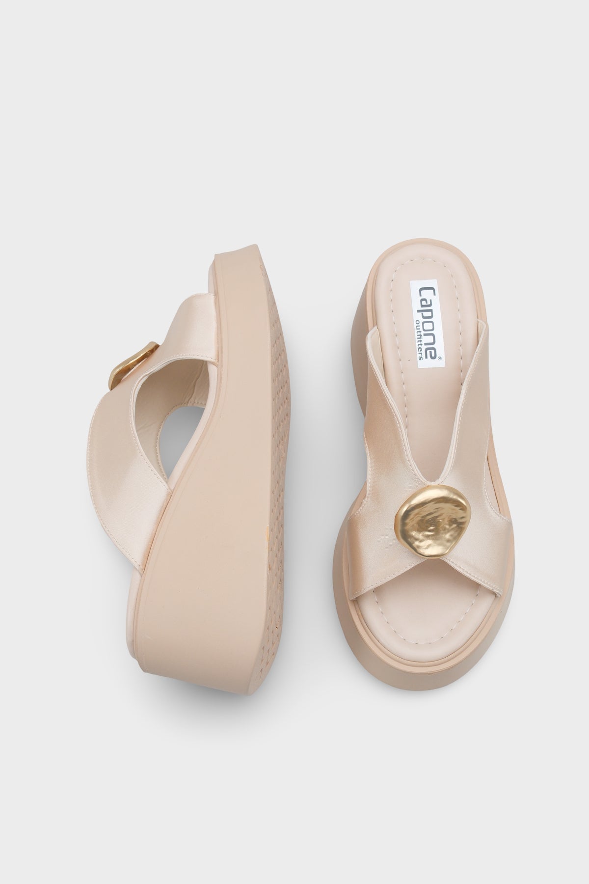 Zarla Taşlı Dolgu Topuk Günlük Kadın Terlik