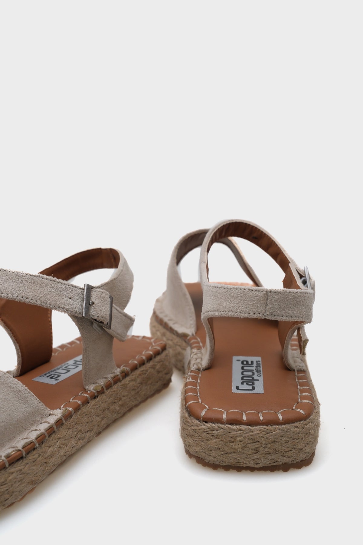 Brigid Bilekten Bantlı Burnu Açık Kadın Espadril