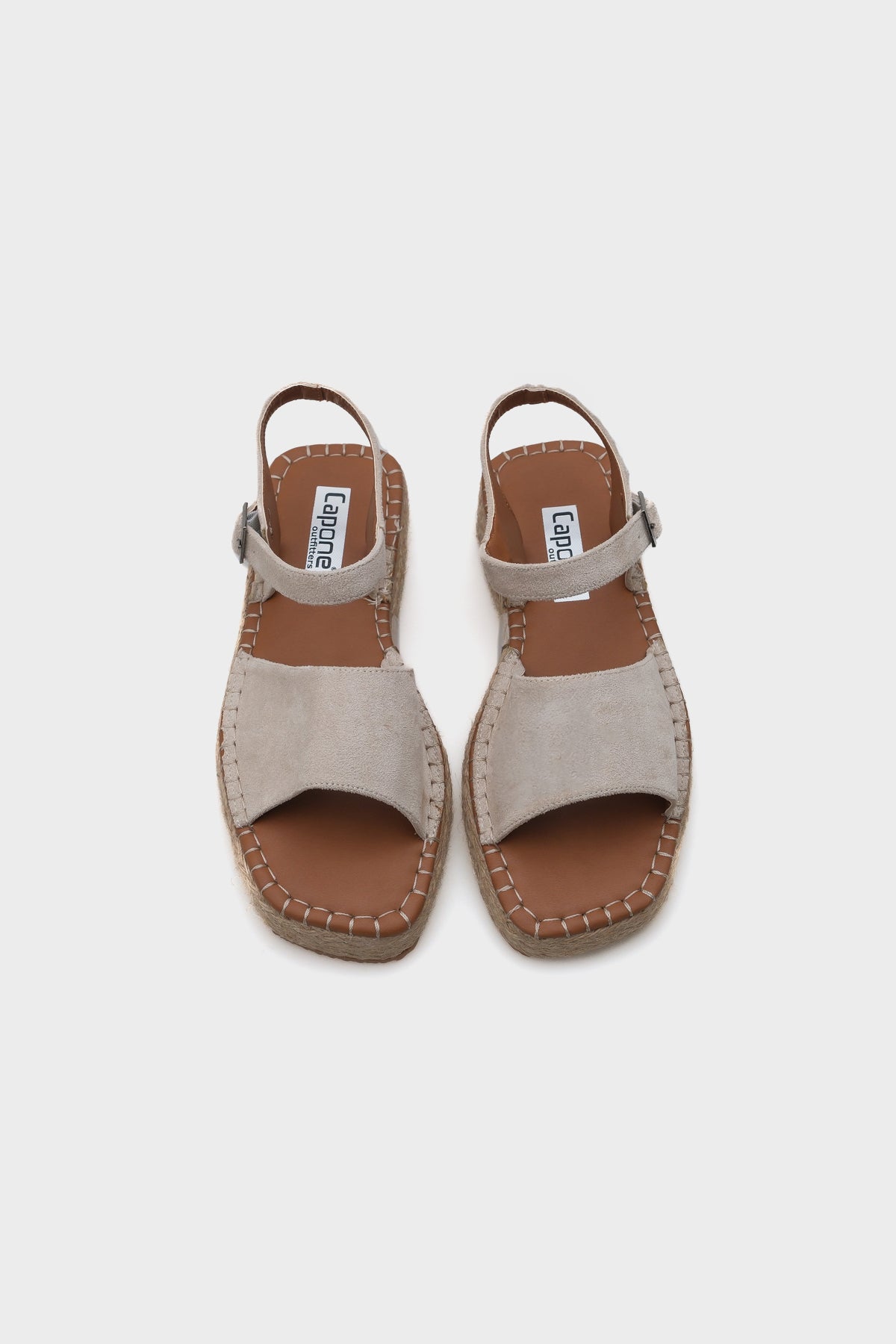 Brigid Bilekten Bantlı Burnu Açık Kadın Espadril