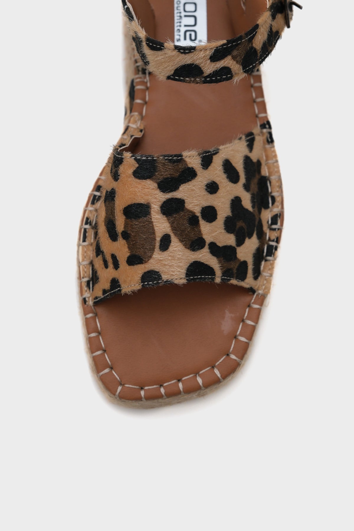 Brigid Bilekten Bantlı Burnu Açık Kadın Espadril