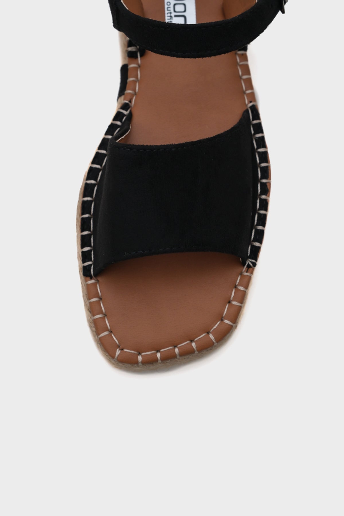 Brigid Bilekten Bantlı Burnu Açık Kadın Espadril