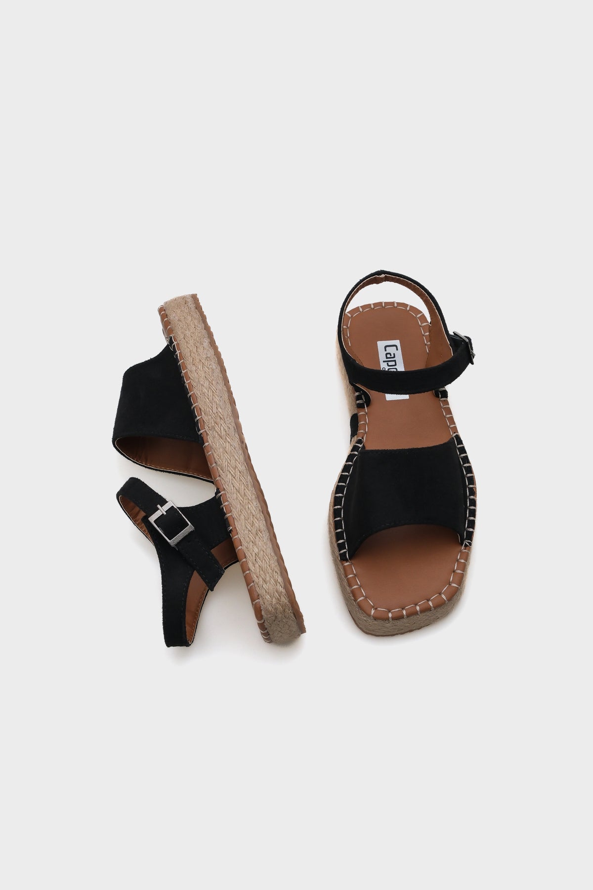 Brigid Bilekten Bantlı Burnu Açık Kadın Espadril