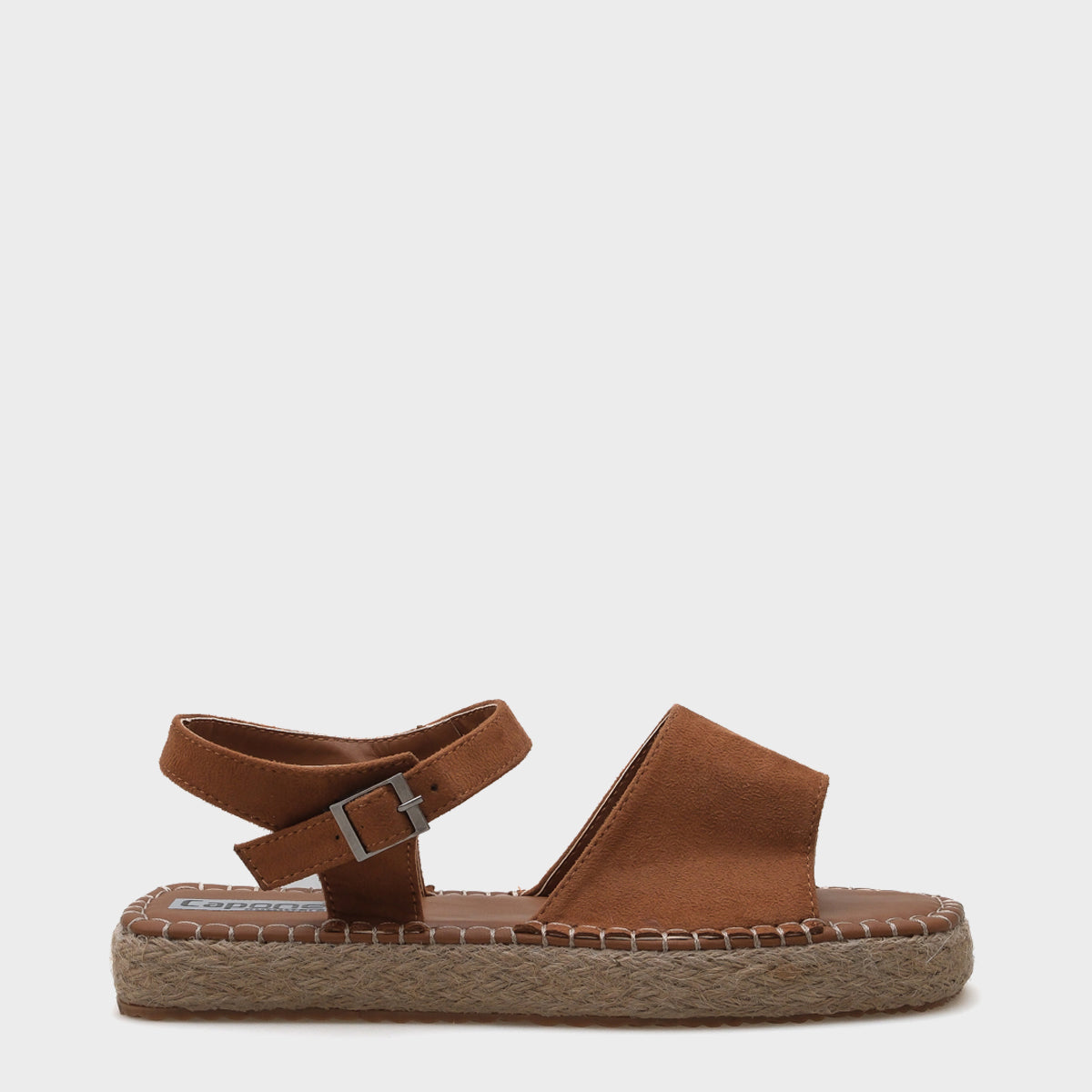 Bilekten Bantlı Burnu Açık Kadın Espadril