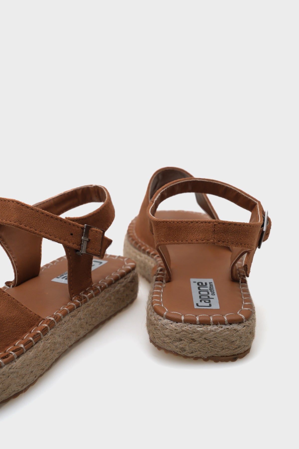 Bilekten Bantlı Burnu Açık Kadın Espadril