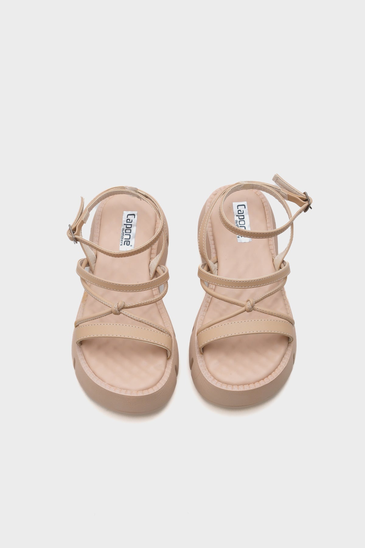 Amy Kalın Tabanlı Bilekten Bantlı Konfor Tabanlı Kadın Sandalet