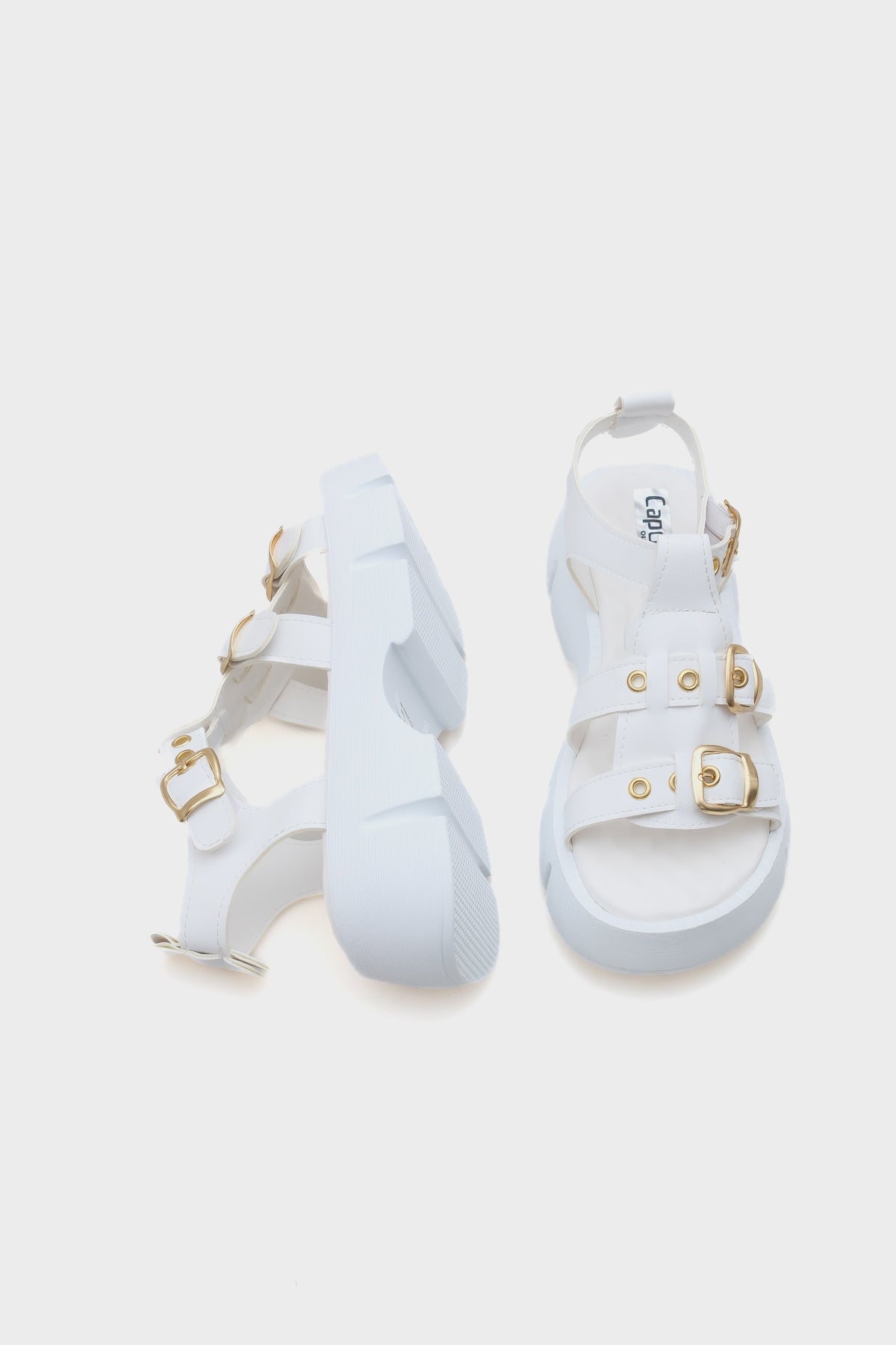 Cherry Kalın Tabanlı Bilekten Bantlı Konfor Tabanlı Kadın Sandalet