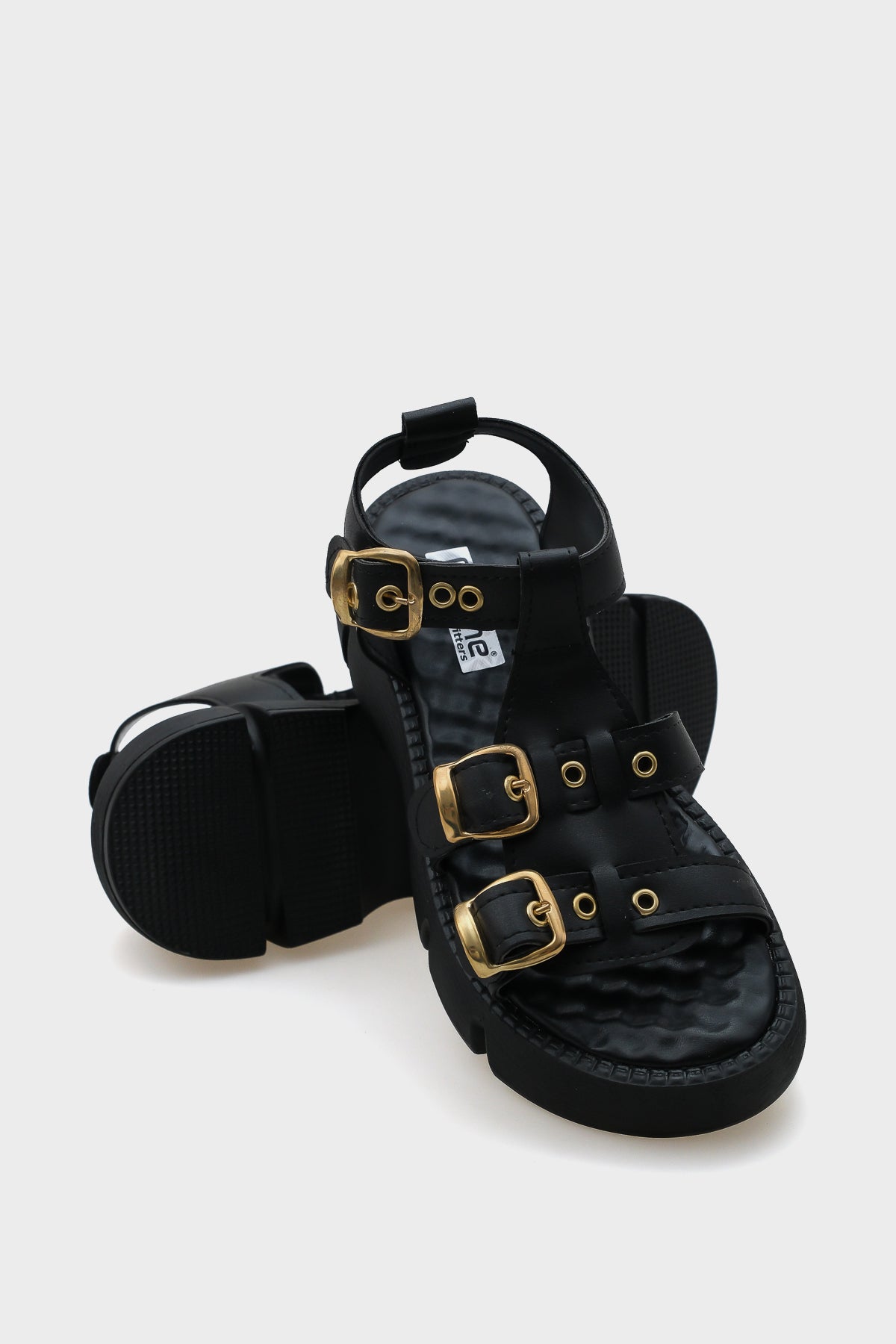 Cherry Kalın Tabanlı Bilekten Bantlı Konfor Tabanlı Kadın Sandalet