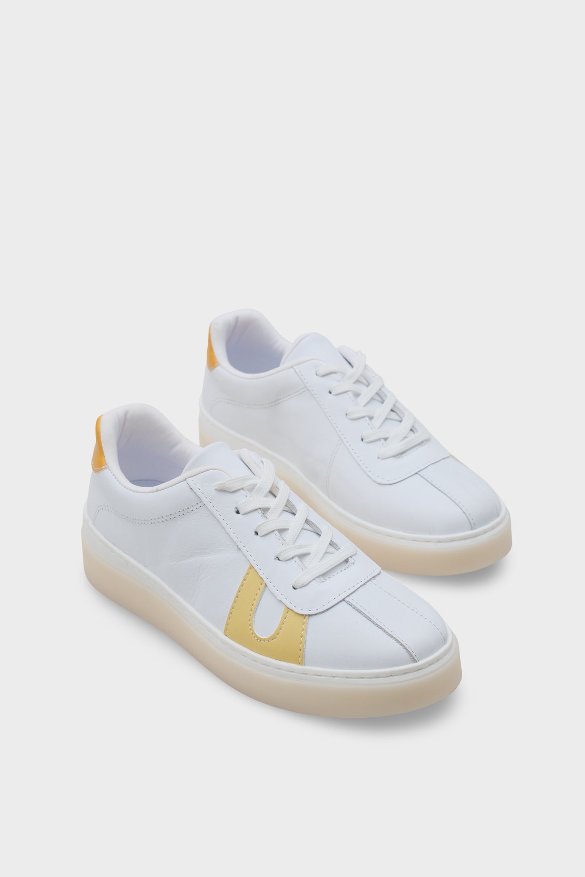 Chery Deri Kadın Sneaker Spor Ayakkabı