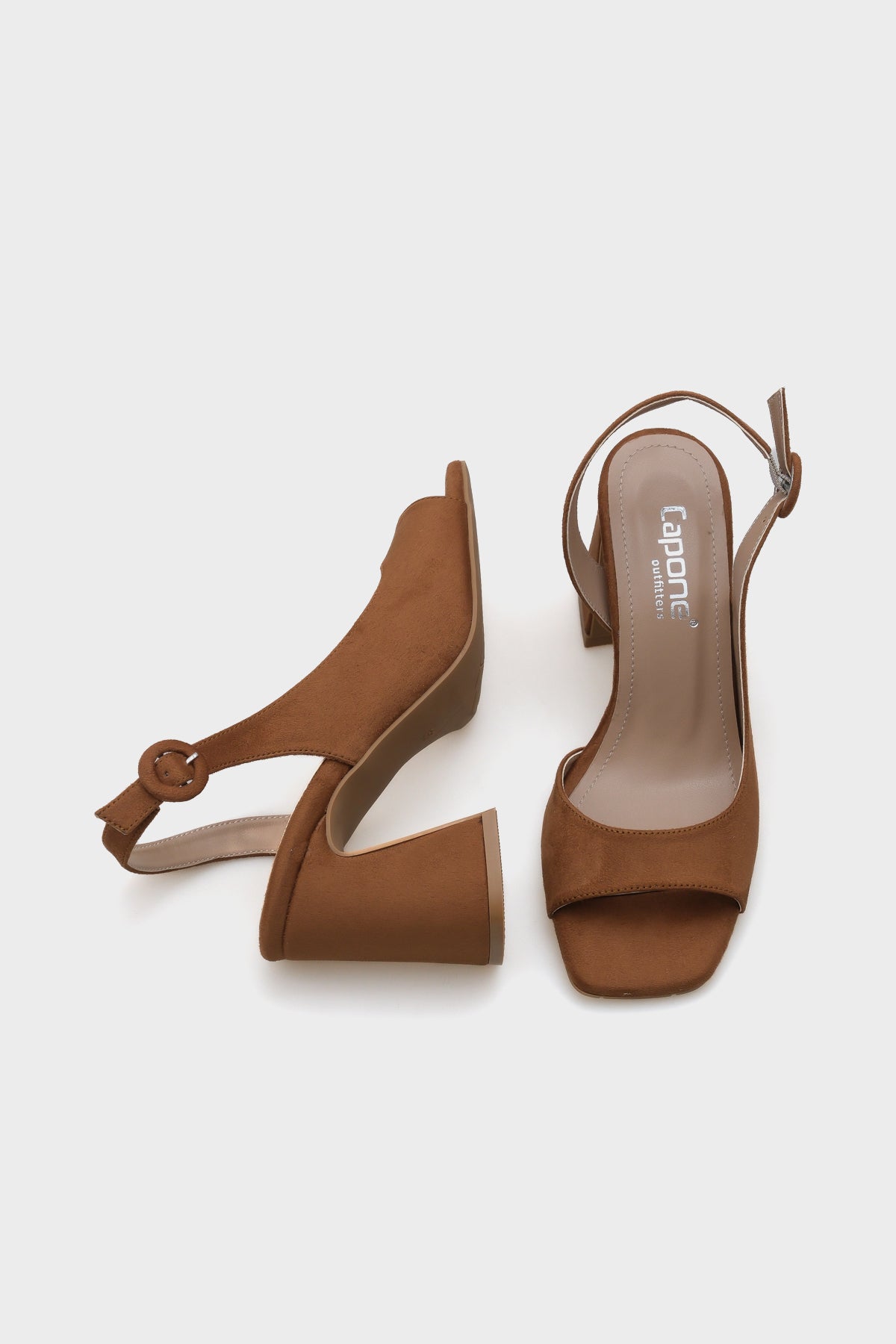 Clara Küt Burunlu Orta Topuklu Kadın Sandalet