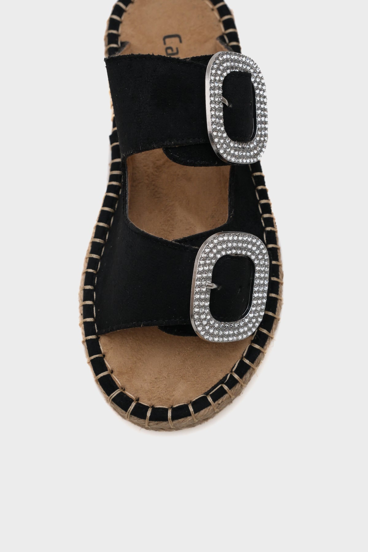 Britney Taşlı Kadın Espadril Terlik